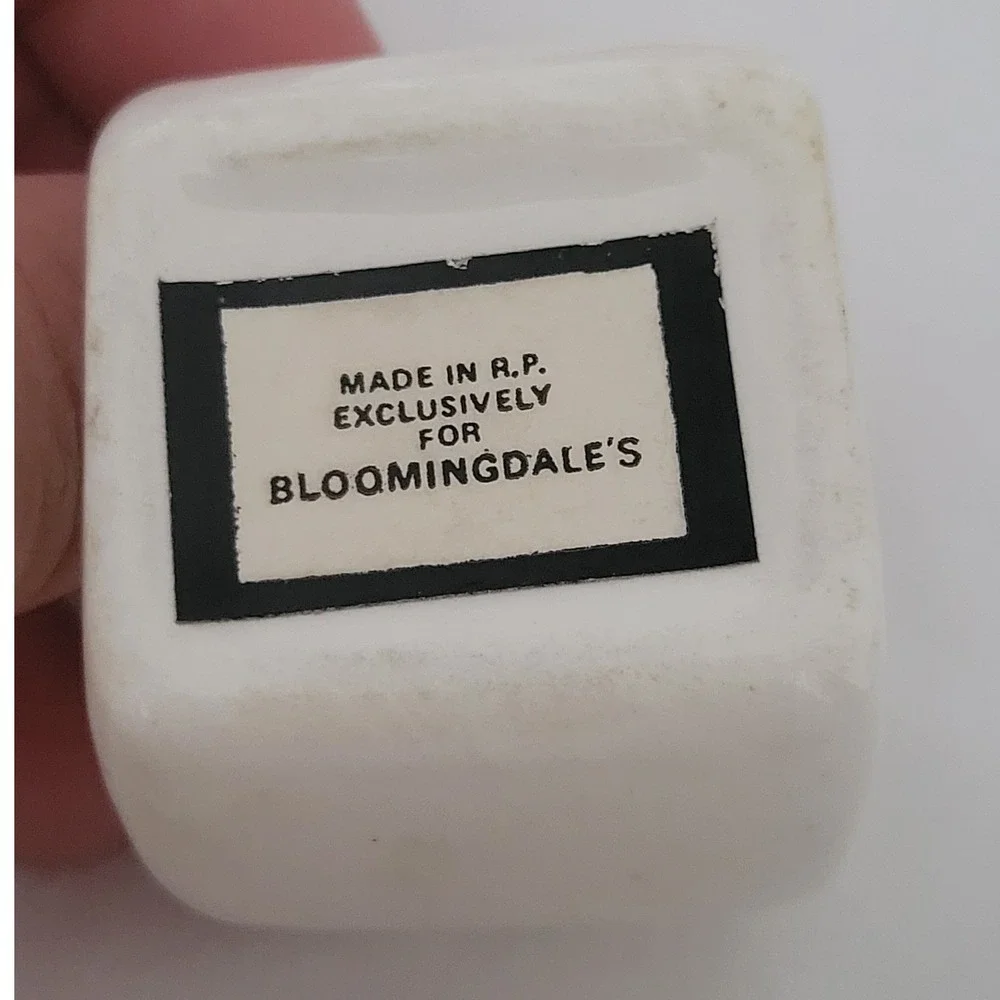 Vintage Shell Napkin Rings Set 7 Hand Painted Bone China Pintar Bloomingdale's